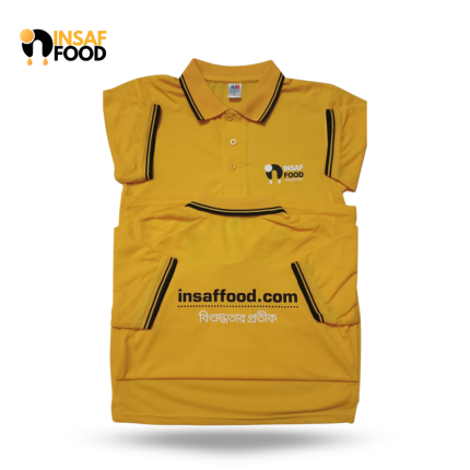 ইনসাফ ফুডের অফিসিয়াল পোলো শার্ট