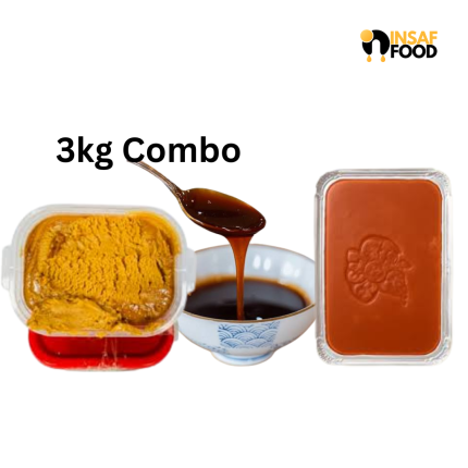 খেজুর গুড় (৩ কেজি কম্বো)
পাটালী, ঝোলা, বীজ গুড়